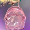 Accessories * | Funteze Clear Mini Backpack