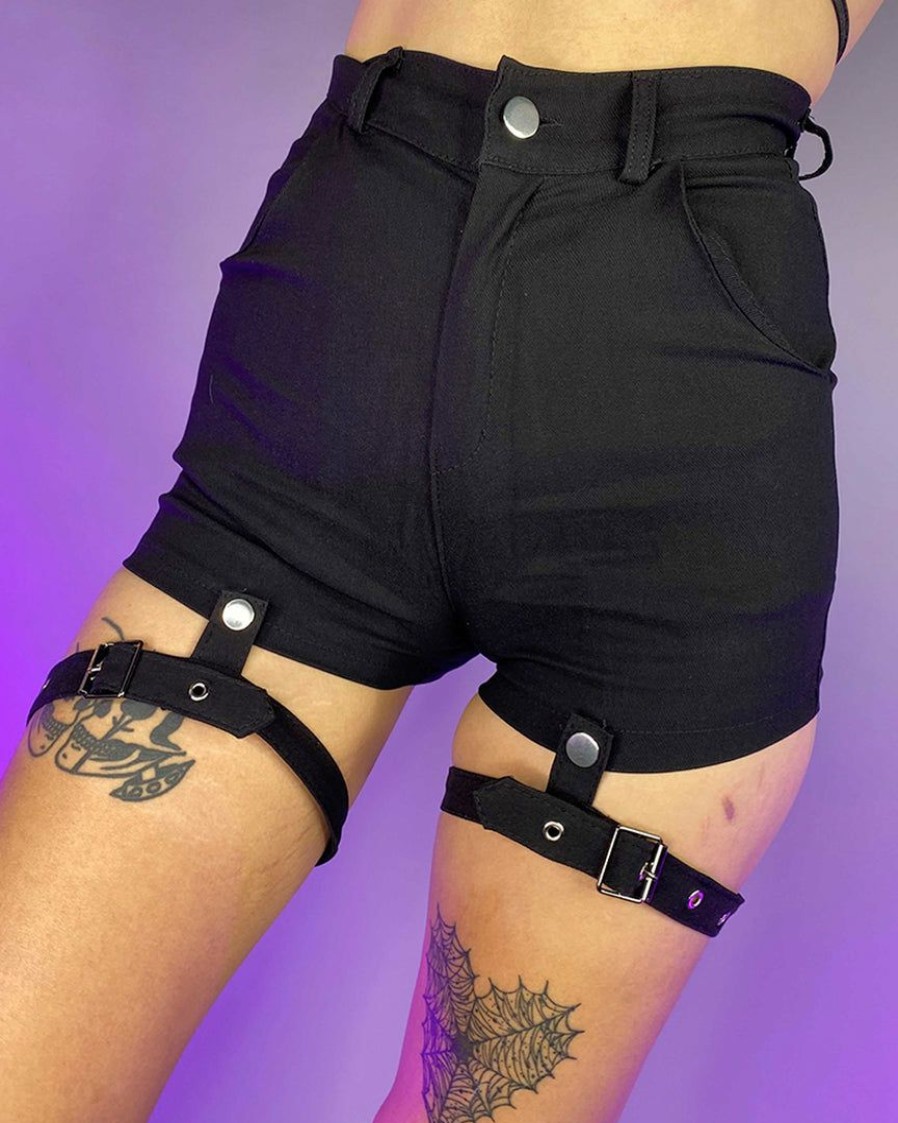 Womens * | Ae New Punk Ready Garter Shorts