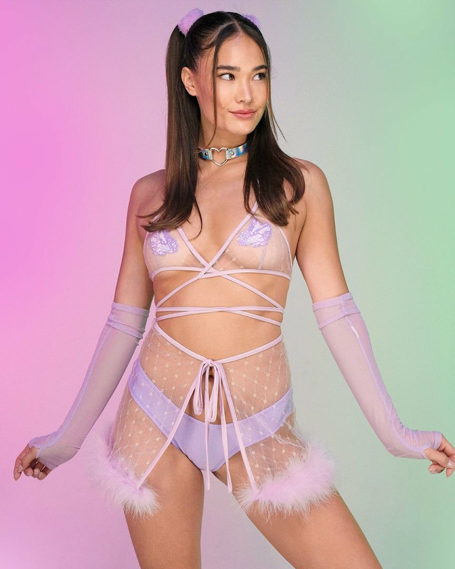 Womens * | Bear Dance Lucky Star 2Pc Sheer Set