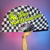 Accessories * | Rave Wonderland New Checker Limited Edition Rw Oversized Fan