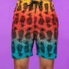 Womens * | Bjd Inc. Pineapple Sunset Party Shorts