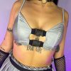 Womens * | Ohyes Fashion New Flashback To Never Buckled Reflective Crop Top