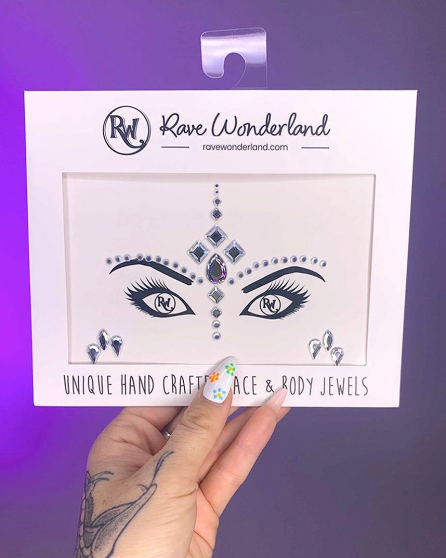 Accessories * | Uniflying Accessories Cosmic Child Rave Face Jewel