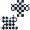 Accessories * | Pastease Womens Plus X: Black & White Checker Nipple Pasties