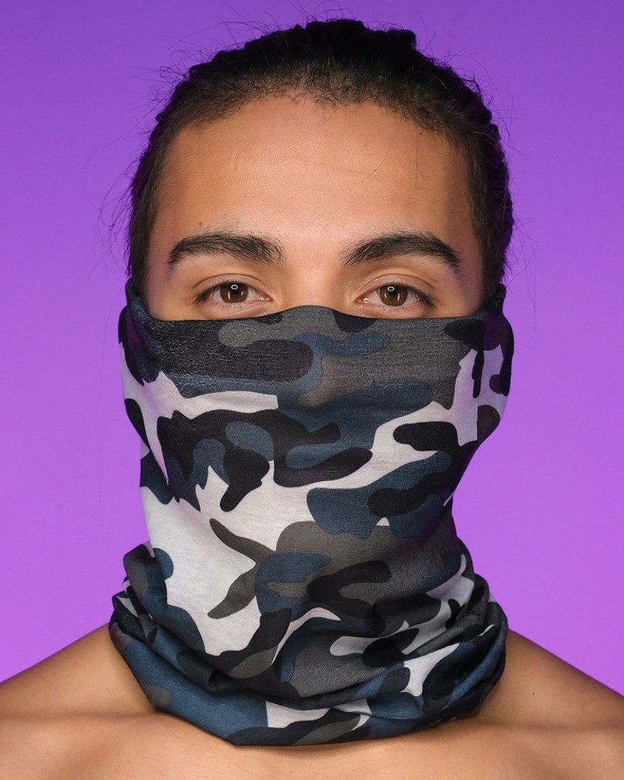 Accessories * | Ae Mens Camo Neck Gaiter