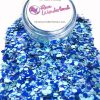 Accessories * | Xucai Accessories Ocean Siren Blue Turquoise Body And Face Festival Glitter (Large 15 Grams)